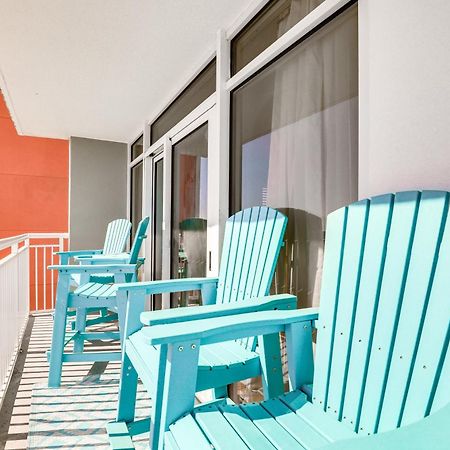 Oceanfront Condo With Huge Balcony Walk To Skywheel Myrtle Beach Kültér fotó