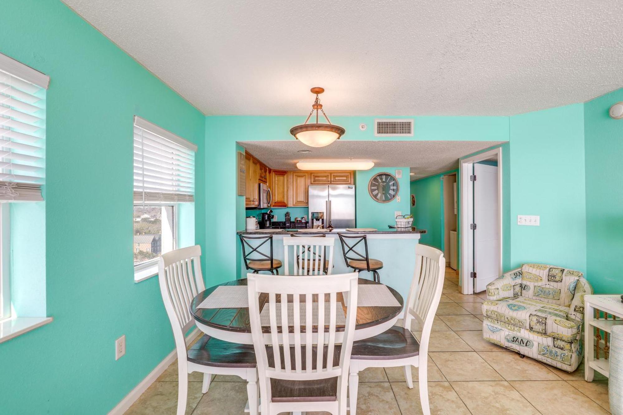 Oceanfront Condo With Huge Balcony Walk To Skywheel Myrtle Beach Kültér fotó
